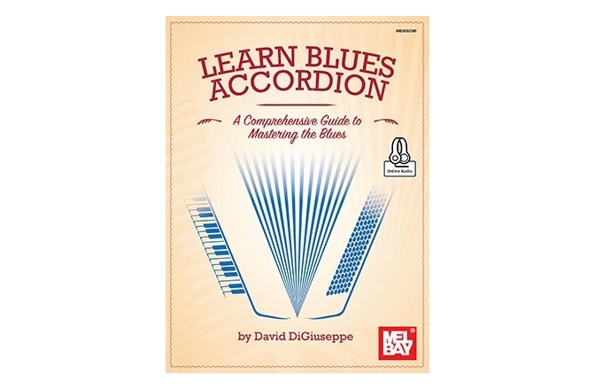 No brand David DiGiuseppe: Learn Blues Accordion (Book/Online Audio)