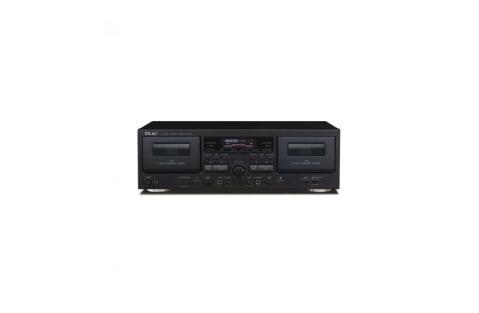 Deck dublu de casete Teac W-1200 Double Cassettedeck Black