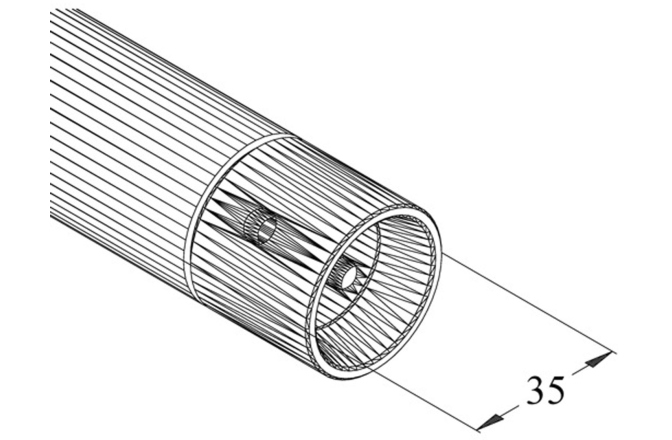 DECOLOCK  Alutruss DECOLOCK DQ1-S1000 1-way Cross Beam bk