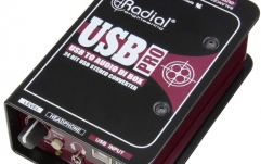 DI Box activ / Interfață USB Radial Engineering USB-Pro
