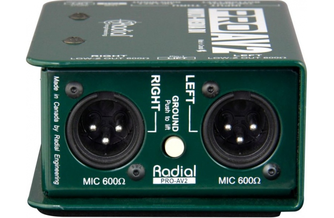 DI box stereo Radial Engineering Pro AV2