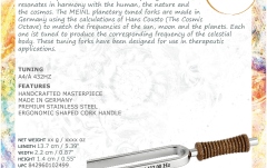 Diapazon meditație  Meinl Sonic Energy Tuning Fork - 432 Hz