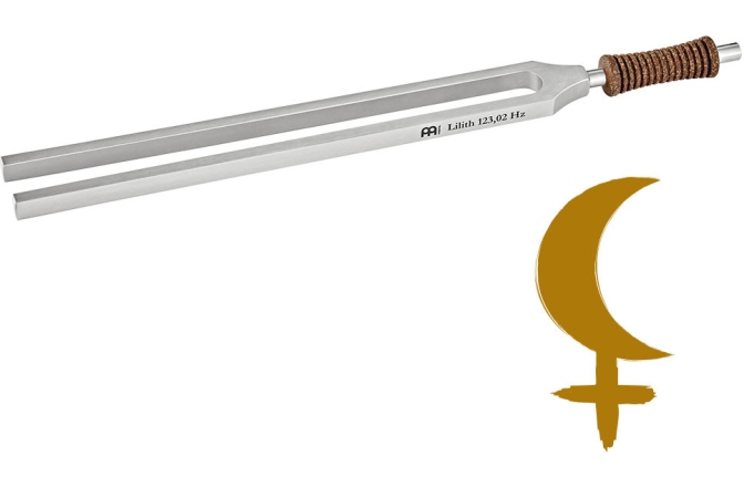 Diapazon meditaţie Meinl Planetary Tuned Therapy Tuning Fork - Lilith - 123.02 Hz