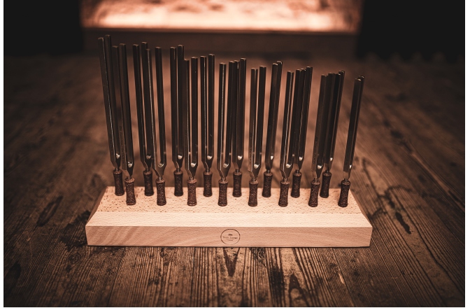 Diapazon meditaţie Meinl Planetary Tuned Therapy Tuning Fork Set - 16 pcs.