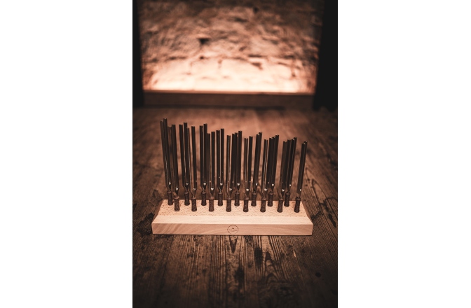 Diapazon meditaţie Meinl Planetary Tuned Therapy Tuning Fork Set - 16 pcs.