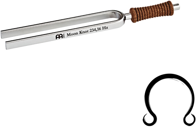 Diapazon meditaţie Meinl Planetary Tuned Tuning Fork, Moon Knot - 234.16 Hz