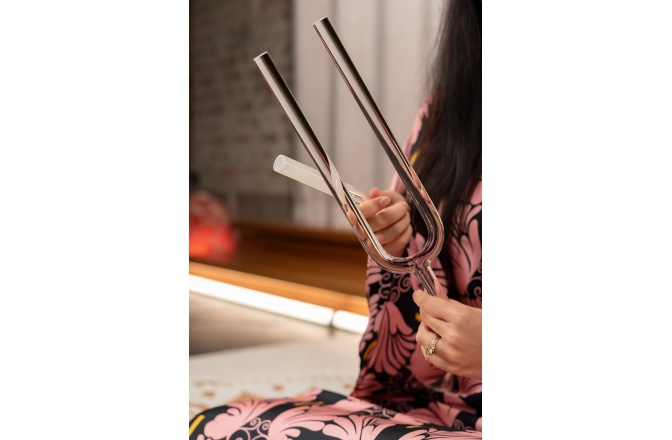 Diapazon meditaţie Meinl Solfeggio Crystal Tuning Fork 174 Hz / F3