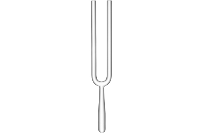 Diapazon meditaţie Meinl Solfeggio Crystal Tuning Fork 285 Hz / C#4