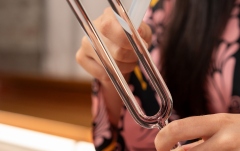 Diapazon meditaţie Meinl Solfeggio Crystal Tuning Fork 285 Hz / C#4