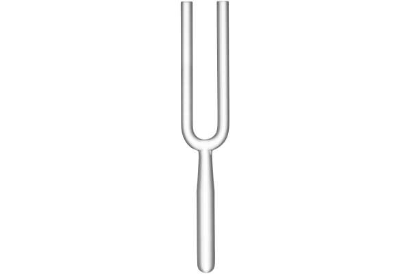 Solfeggio Crystal Tuning Fork Mi 528 Hz / C5