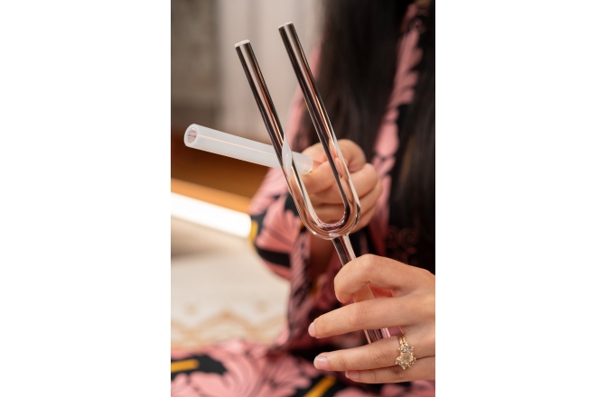 Diapazon meditaţie Meinl Solfeggio Crystal Tuning Fork Ut 396 Hz / G4