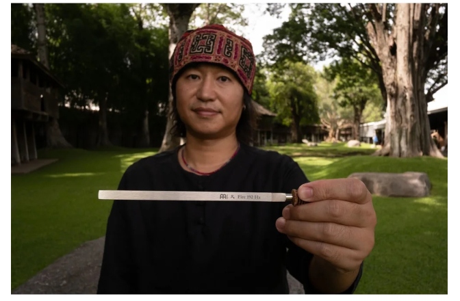 Diapazon terapeutic Meinl Sonic Energy TCM Therapy Tuning Fork, Fire 192 Hz