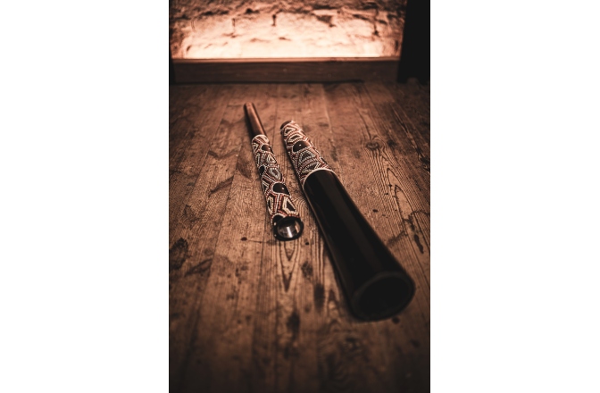 Didgeridoo Meinl Sliced Pro Didgeridoo, dot-painted, Tuning E