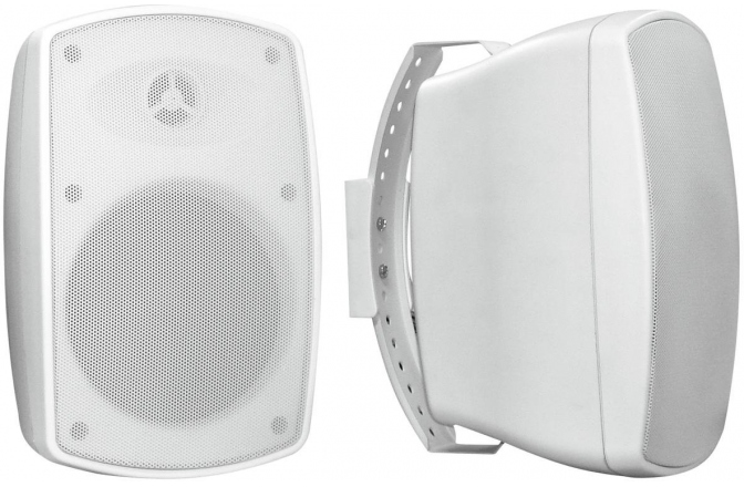 Difuzoare de Perete Omnitronic OD-6T Wall Speaker White Weatherproof  Pair