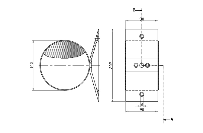Difuzor bidirectional IC Audio DA 10-130/T-EN54