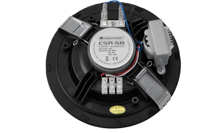 Difuzor de tavan Omnitronic CSR-5B Ceiling Speaker black