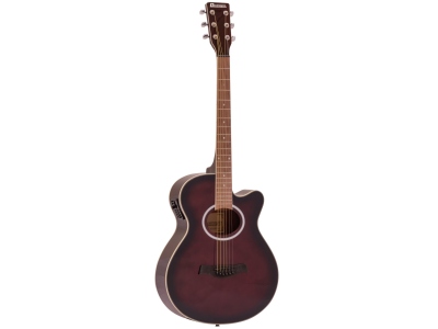 AW-400 Western guitar Redburst