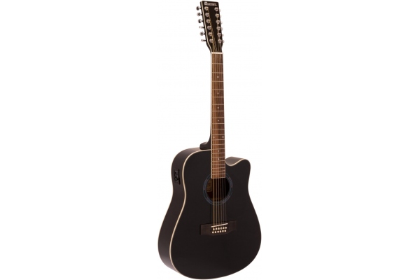 DR-612 Western guitar 12-string, black