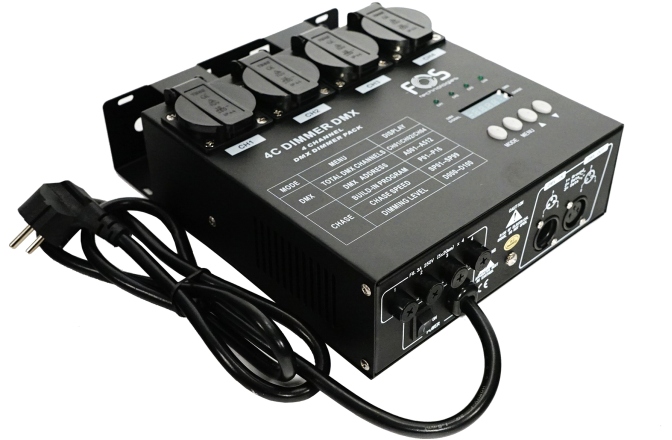 Dimmer FOS 4ch Dimmer DMX
