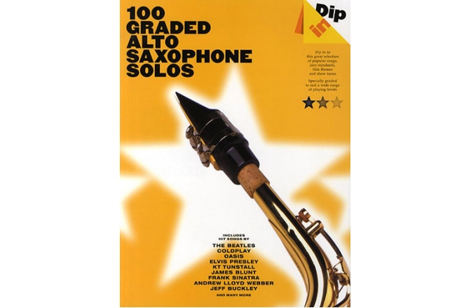 No brand Dip In: 100 Graded Alto Sax Solos