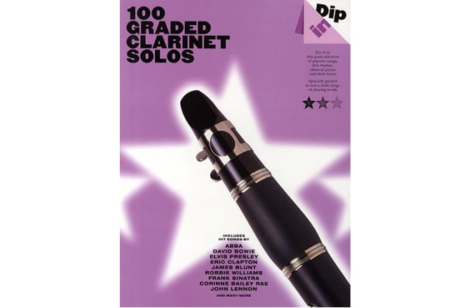 No brand Dip In: 100 Graded Clarinet Solos