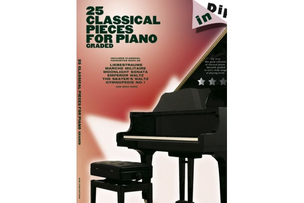 DIP IN CLASSICAL 25 GRADED PIECES FOR PIANO