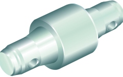 Distanțier Alutruss DECOLOCK Distance-Part 30mm bk