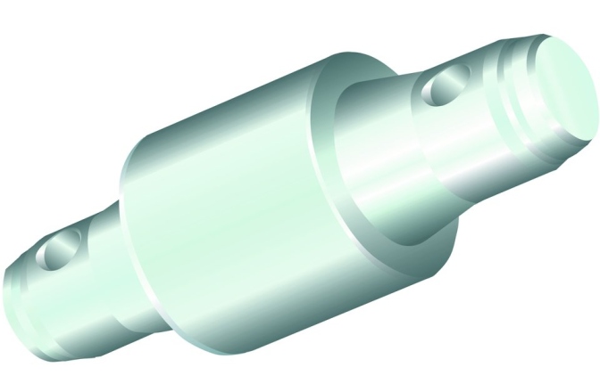 Distanțier Alutruss DECOLOCK Distance-Part 50mm bk