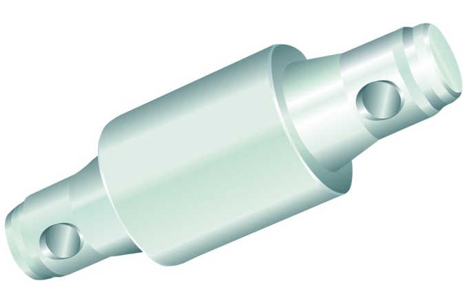 Distanțier Alutruss QUICK-LOCK Distance-Part 40mm bk