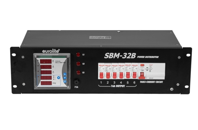 Distribuitor de curent Eurolite SBM-32B Power Distributor