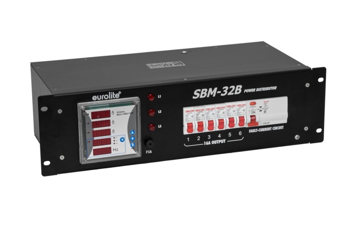 Distribuitor de curent Eurolite SBM-32B Power Distributor
