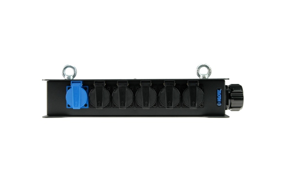 6-channel power distribution BOXRMP 419 M - 6x Schuko F - Socapex compatible