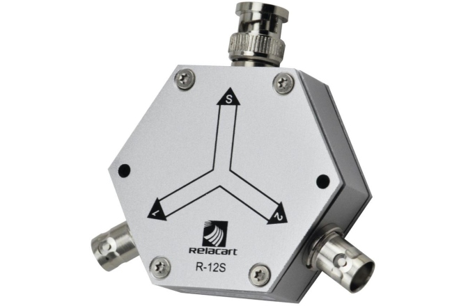 Divizor pasiv antenă, 2 căi (470 - 900 MHz) Relacart R-12S Antenna Divider/Hub
