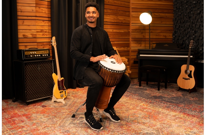 Djembe cu husă Meinl Water Rhythm Series Djembe - ADJ2-XL+BAG