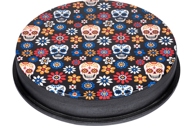Djembe Head Meinl Jumbo Djembe Synthetic Head - 14" Day Of The Dead