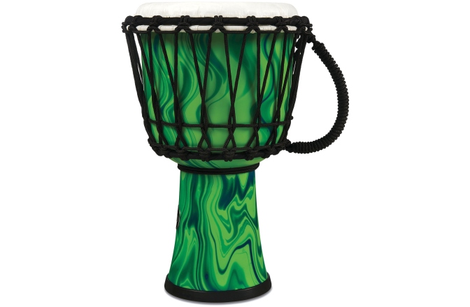 Djembe  Latin Percussion Djembe Green Marble