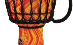 Djembe  Latin Percussion Djembe Orange Marble