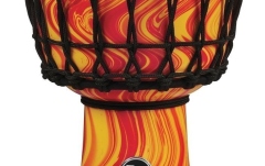 Djembe  Latin Percussion Djembe Orange Marble
