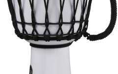 Djembe  Latin Percussion Djembe World 7-inch Rupe Tuned Circle Alb