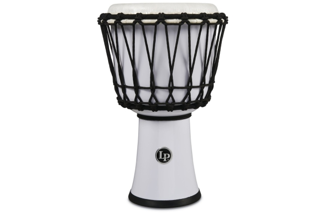 Djembe  Latin Percussion Djembe World 7-inch Rupe Tuned Circle Alb