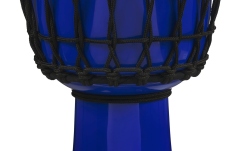 Djembe  Latin Percussion Djembe World 7-inch Rupe Tuned Circle Albastru