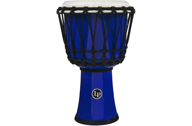 Djembe  Latin Percussion Djembe World 7-inch Rupe Tuned Circle Albastru