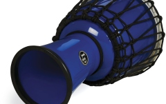 Djembe  Latin Percussion Djembe World 7-inch Rupe Tuned Circle Albastru