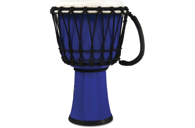 Djembe  Latin Percussion Djembe World 7-inch Rupe Tuned Circle Albastru