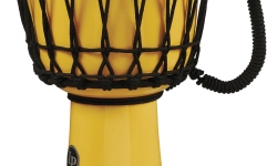 Djembe  Latin Percussion Djembe World 7-inch Rupe Tuned Circle Galben
