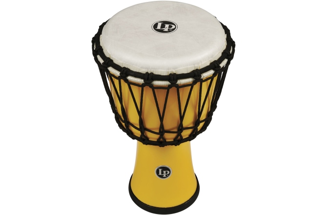 Djembe  Latin Percussion Djembe World 7-inch Rupe Tuned Circle Galben