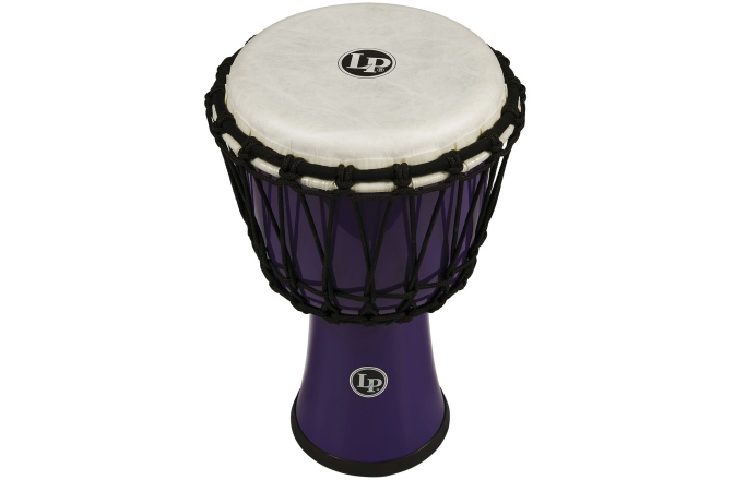Djembe  Latin Percussion Djembe World 7-inch Rupe Tuned Circle Lila
