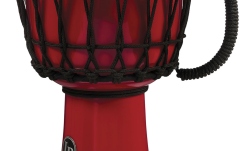 Djembe  Latin Percussion Djembe World 7-inch Rupe Tuned Circle Roşu