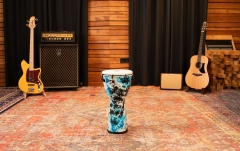 Djembe Meinl 10 Inch Synthetic Djembe, Synthetic Head, Galactic Blue Tie Dye