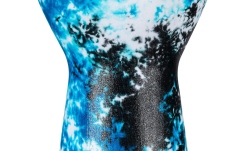 Djembe Meinl 10 Inch Synthetic Djembe, Synthetic Head, Galactic Blue Tie Dye